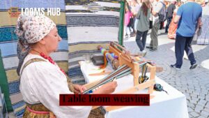 table loom weaving