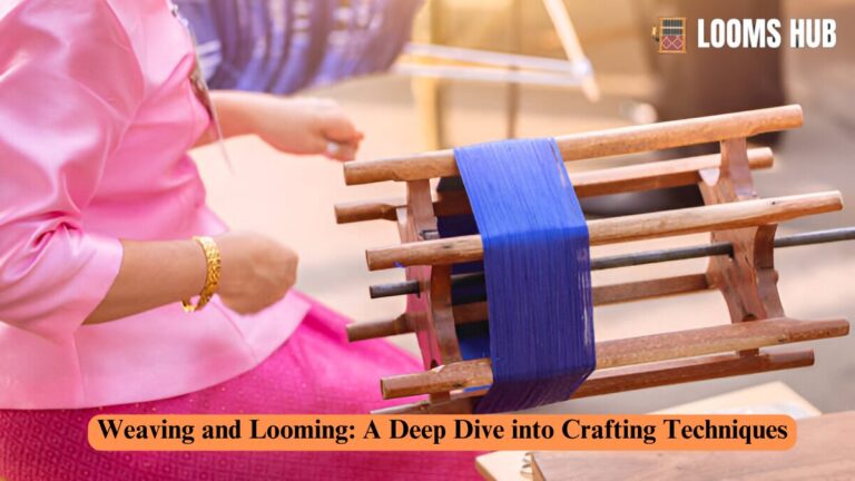 weaving and looming
