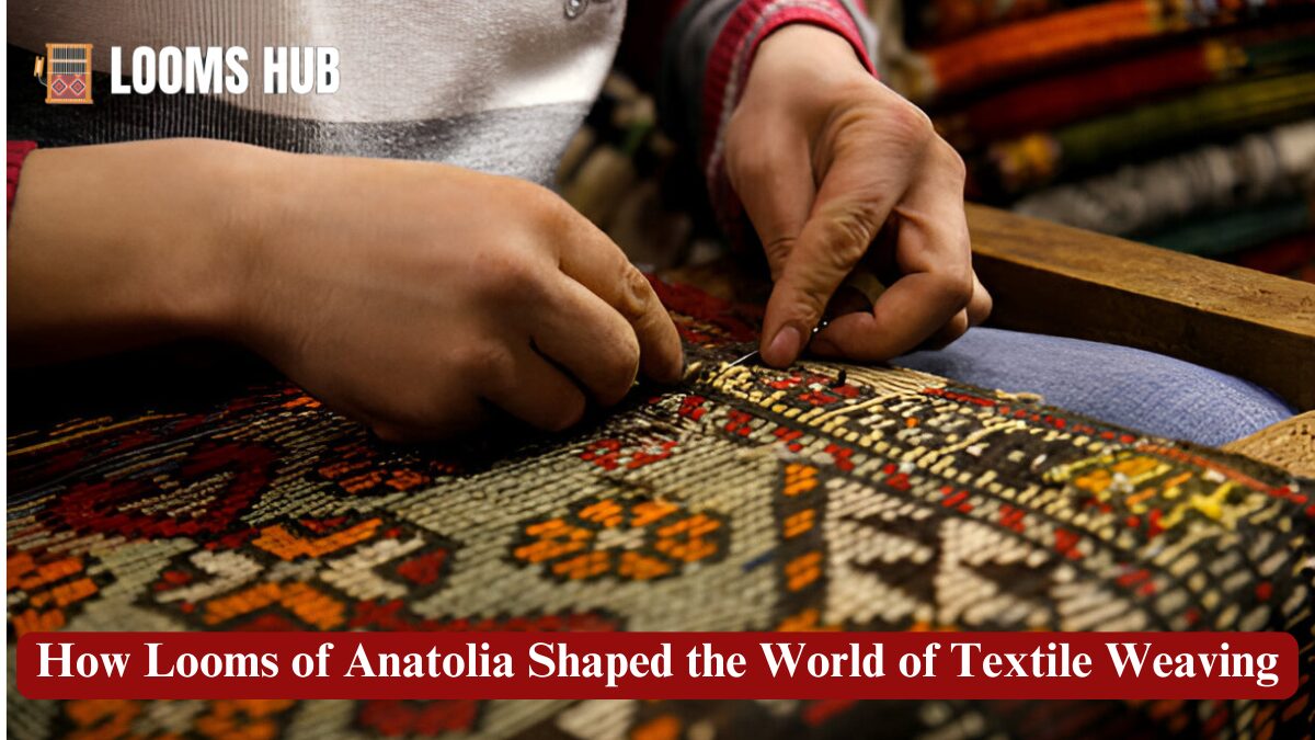 How Looms of Anatolia Shaped the World of Textile Weaving 1 looms of anatolia