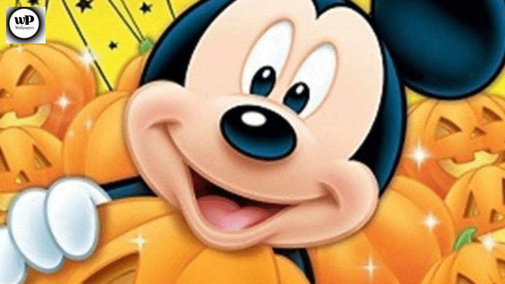 Mickey Pumpkin Wallpaper: The Magical Blend of Halloween and Disney Charm 2 1 14