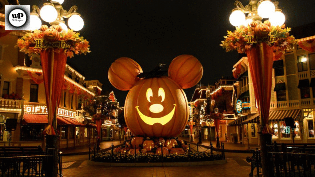 Mickey Pumpkin Wallpaper: The Magical Blend of Halloween and Disney Charm 13 12 10
