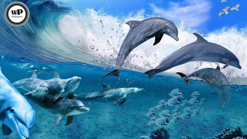 iPhone Dolphin Wallpaper Dive into the Ocean’s Beauty 5 12 5
