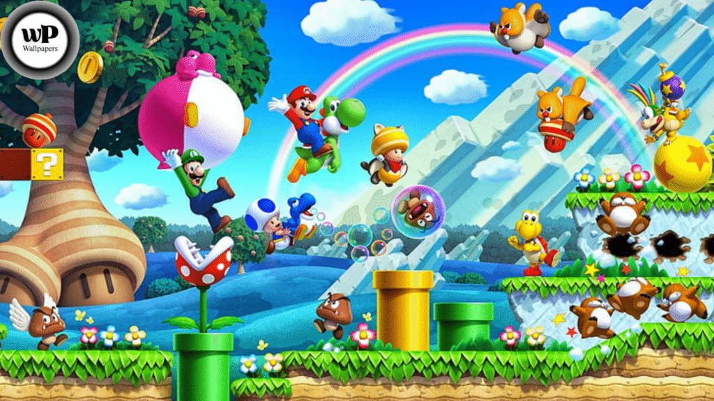 Mario Wallpaper for Desktop: Bring the Magic of the Mushroom Kingdom to Your Screen 7 3 57
