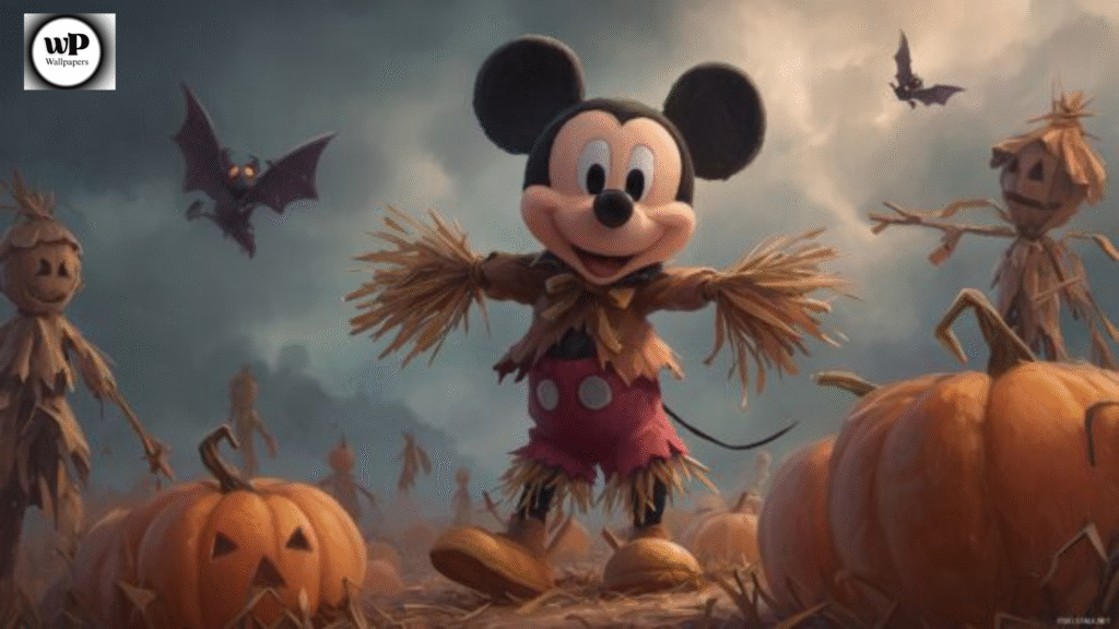 Mickey Pumpkin Wallpaper: The Magical Blend of Halloween and Disney Charm 5 4 17