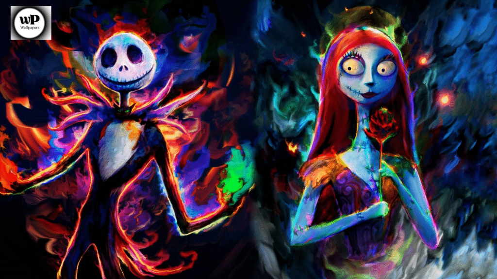 The Nightmare Before Christmas Desktop Wallpaper: Spooky Magic for Your Screen 5 4 22