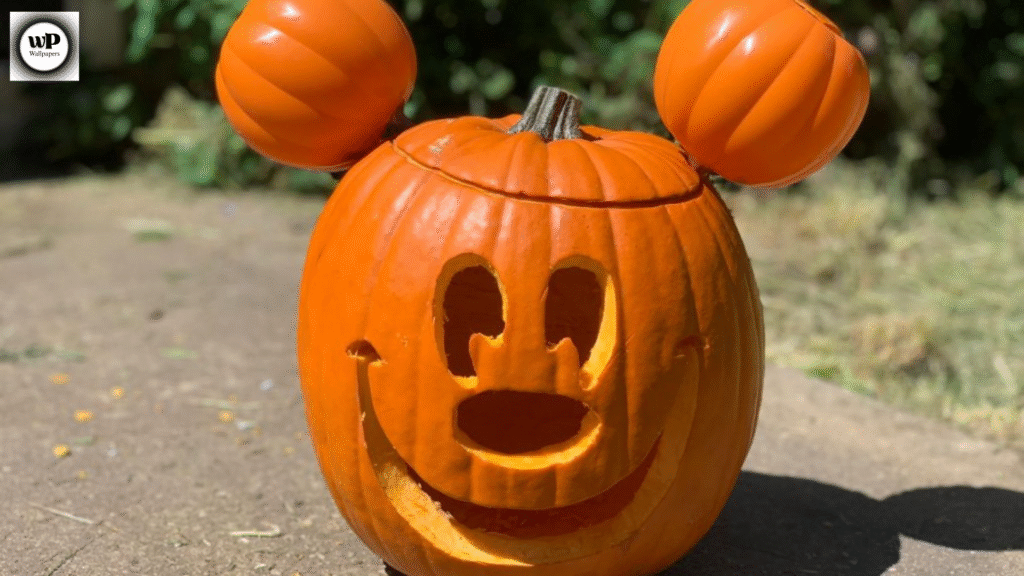 Mickey Pumpkin Wallpaper: The Magical Blend of Halloween and Disney Charm 9 8 14