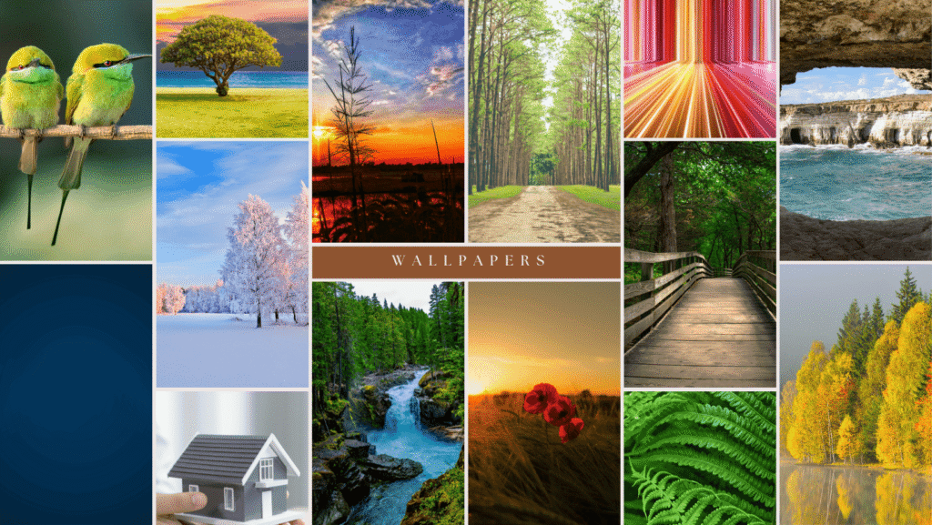Home 4 Black Minimalist Profile Facebook Cover 1