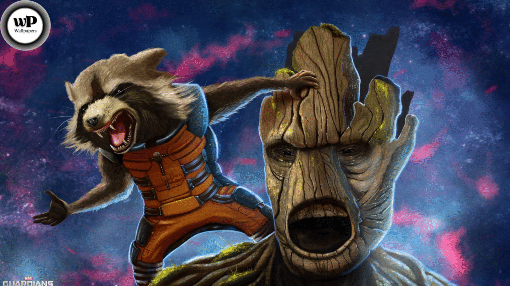 Rocket Raccoon and Groot Wallpaper: The Ultimate Marvel Duo for Your Screen 9 Untitled design 9 1